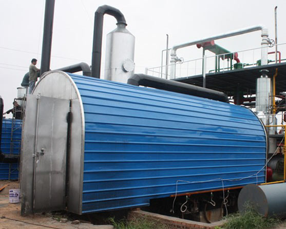 waste plastics pyrolysis to fuels
