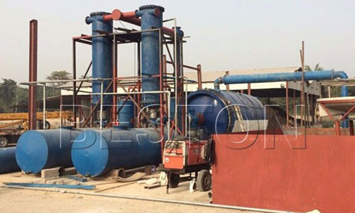 tyre pyrolysis plant manufacturer