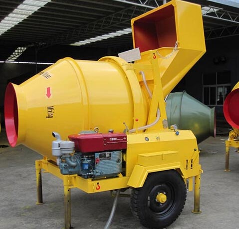 diesel concrete mixer