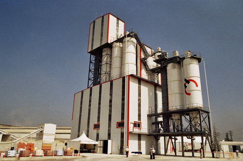 dry mortar plant
