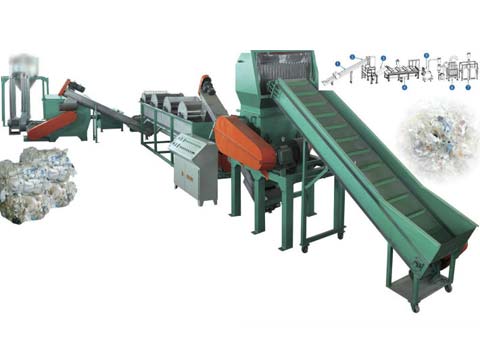 waste plastic recycling plant