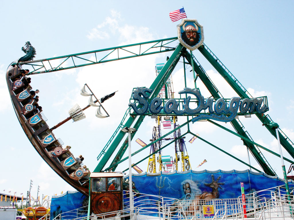 sea dragon ride for fairgrounds