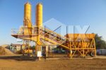 Setting Up A Mini Mobile Concrete Batching Plant Picture