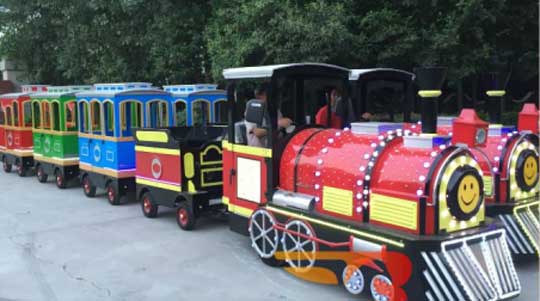 smile theme trackless train manfuacturer