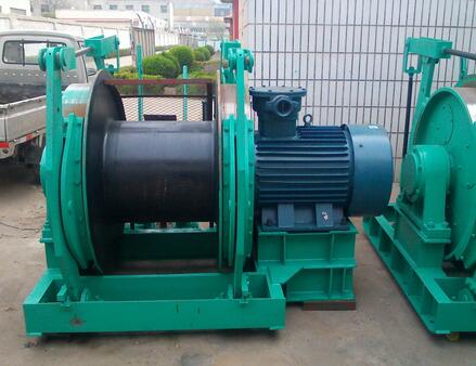 Electric Winch for Construction Work