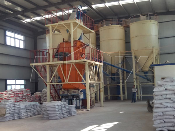 ready mix plaster plant