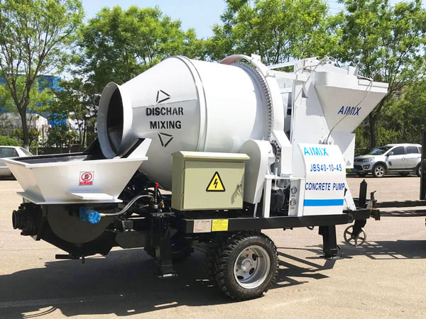JBS40-JZC350 concrete mixer with pump for sale