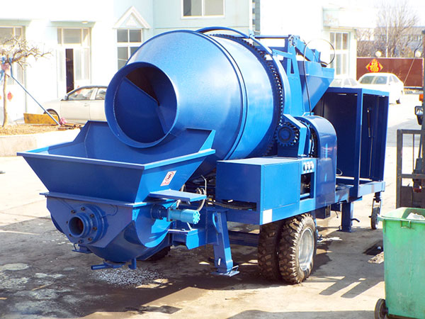JBS40R-JZC350 concrete mixer pump truck