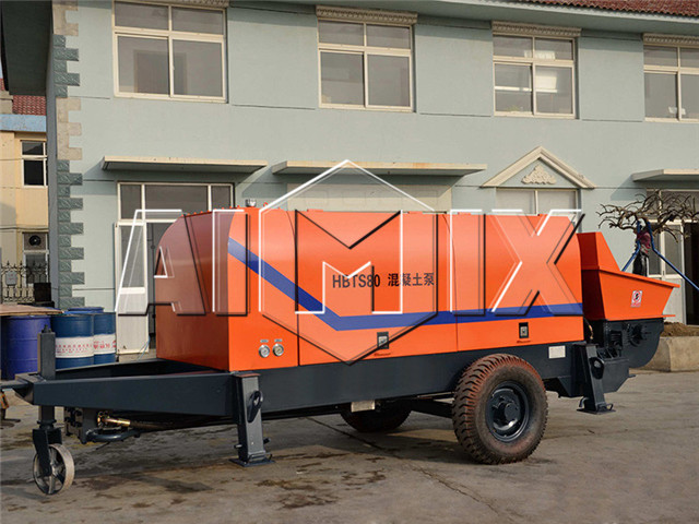 Trailer Electric Concrete Pump